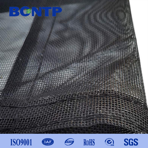 China 8'X15' Heavy Duty Cover With 6'' Pocket Truck Mesh Tarp With Copper Eyelets factory
