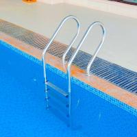 China 5 Steps 1.35mm FRB Stainless Steel Swimming Pool Ladder factory