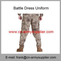 China Wholesale Cheap China Military Camouflage Tactical Army Battle Dress Uniform BDU factory