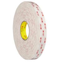 China Acrylic Foam Kiss Cut Tape Double Sided Foam Tape1.1mm Thickness 3M 4945 White Color factory