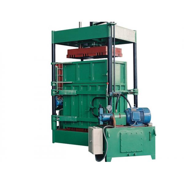 Quality 2.2Kw Cardboard Paper Baler Machine / Cardboard Compactor Baler With Special for sale