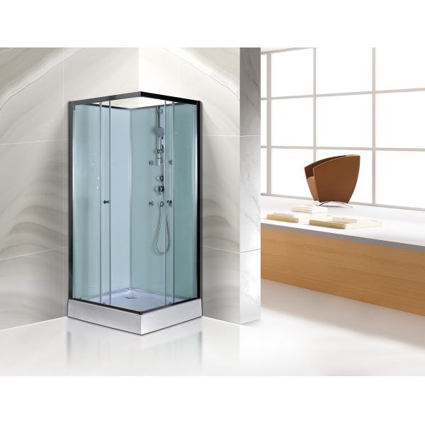 Quality Free Standing Square Corner Shower Stall Kits SGS ISO9001 Certification for sale
