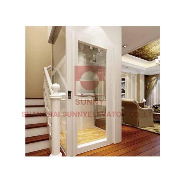 Quality 400kg Comfortable Elegant Small Passenger Lift / Residential Home Elevators for sale