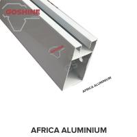 China high quality anodized powder coated aluminum extrusion profile U channel aluminium factory