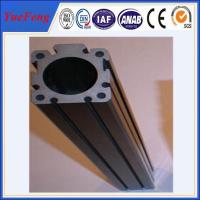 China HOT!!!Export high quality of custom t slot anodized black color aluminum extrusions factory