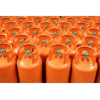 China 2.5-20KG Liquefied Gas Cylinder Sandblasting With CGA-580 Valve For Storage factory