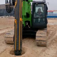 Quality Hydraulic Bore Pile Drivers Foundation Mobile Drilling Rig 48m/Min 30 Rmp for sale