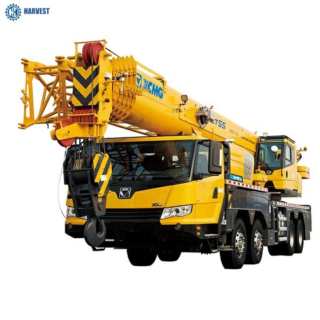 China Lifting Height 60.3m XCMG XCT55L5 55 Ton 44.5m Boom Truck Crane factory