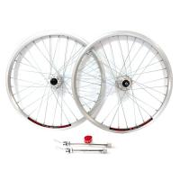 China 451 K-fun Disc Brake Wheelset Foldable Bicycle Wheelset Clincher Aluminum Alloy Wheel factory