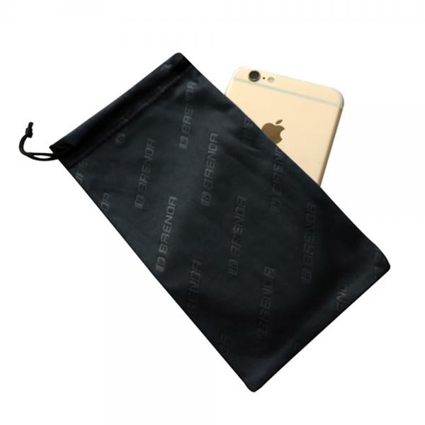 Quality Rectangle 220gsm Microfiber Phone Pouch Anti Radiation For Mobile Phone Protection for sale