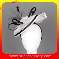 China 0911 fashion  sinamay  hair fascinators caps for ladies  ,Fancy Sinamay fascinator  from Sun Accessory factory