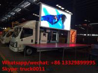 China best price new customized Mobile LED advertising truck for VIVO Mobile Phone for sale, FAW P6 LED billboard truck factory