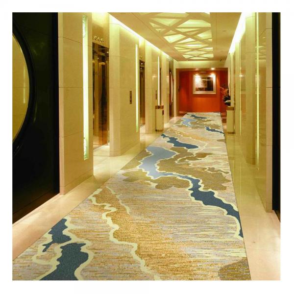 Quality Hotel Room And Hallway Carpet Machine Flame Resistant Carpet Modern Design for sale