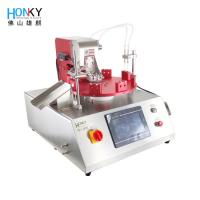 China Desktop Centrifuge Tube Vial Filling Capping Machine With Ceramic Metering Pump factory