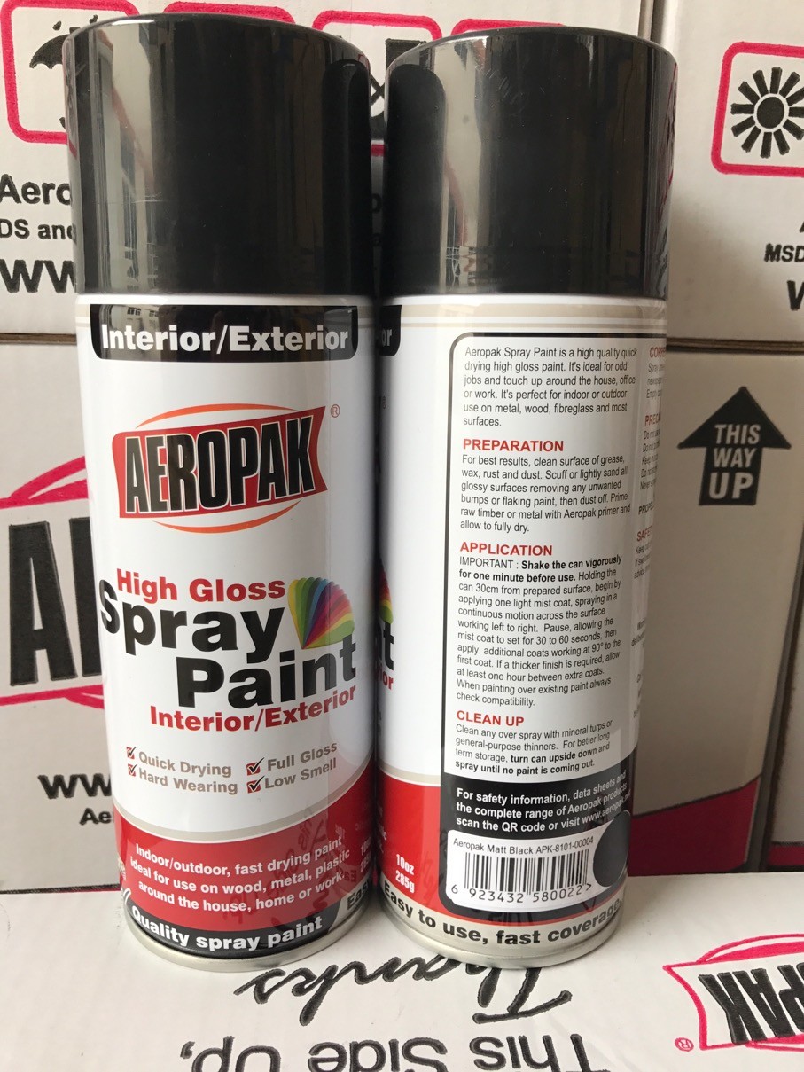 China Anti Scratch Aerosol Spray Paint Odourless 400ml Car Spray Paint Cans factory