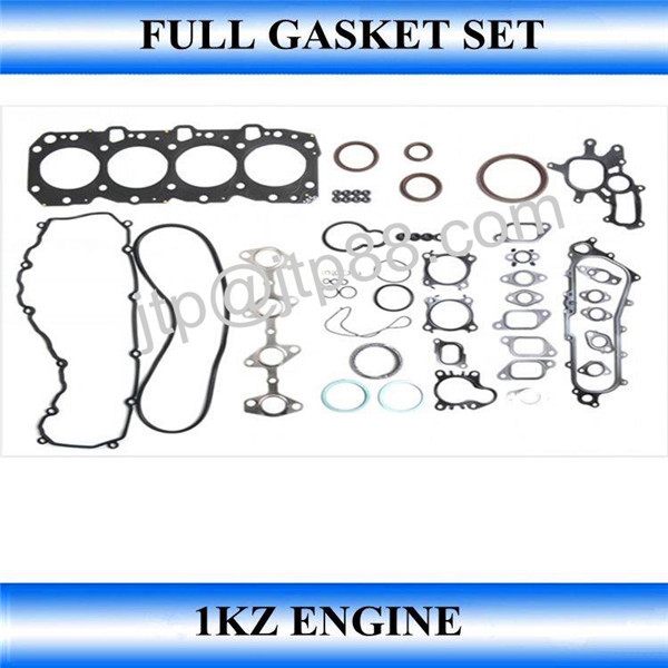 Quality Complete Engine Gasket Kit For Janpanese Type 1KZ 1KZT 1KZTE OEM 04111-67020 for sale