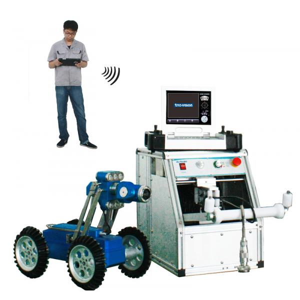 Quality Wireless Control CCTV Pipe Inspection Equipment For Underground , Boiler for sale