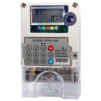 China 1 Phase 5(60)A STS Prepaid Meters Two Way Communication kWh Prepayment Metering factory