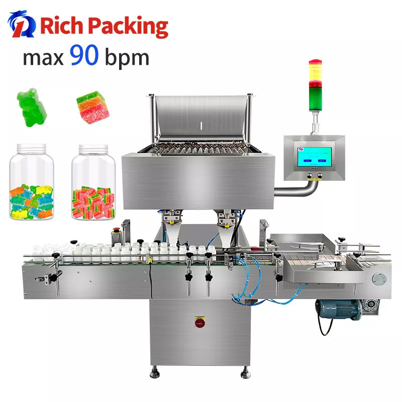 China RQ-16R Gummy Candy Tablet Counting Machine Automatic Capsule Counter High Speed factory