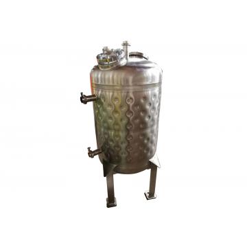 Quality Food Beverage Factory 1500L Pillow Plate Jacketed Vessel for sale