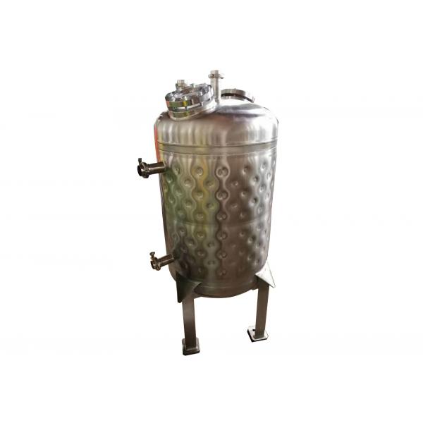 Quality Food Beverage Factory 1500L Pillow Plate Jacketed Vessel for sale