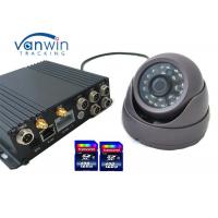 China SD Card Mobile DVR HD CCTV for Vehicle Camera Car Tracking 4CH DVR Onboard factory