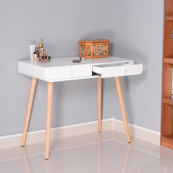 Quality European Style Elegant Dressing Table With Drawer 22kg Solid Wood Products for sale