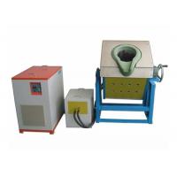 China Small Induction Smelting Furnace Weight Light Brass Gold And Silver Fast Induction Melting Equipment factory