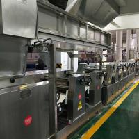 China SUS304 Commercial Ramen Noodle Machine 450mm Roller Noodles Manufacturing Plant factory