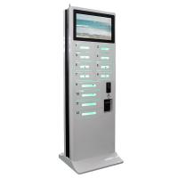 China Mobile Device cell phone Charging Tower station kisok Vending Machine with UV light factory