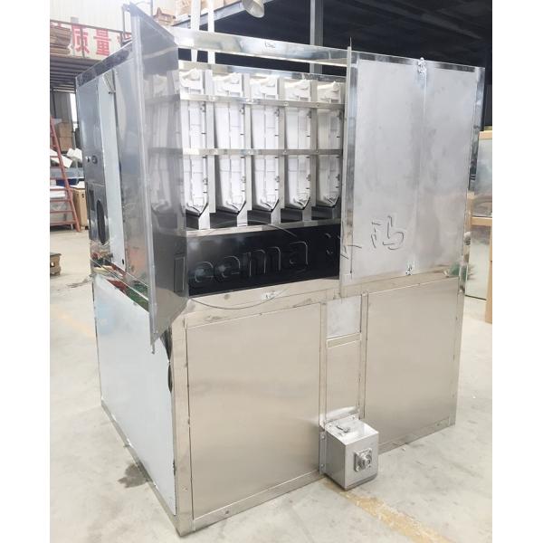 Quality Automatic Ice Cube Making Machine Industrial 8T/24h For Coffee Shop Drink for sale
