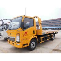 China Medium Duty Flatbed Tow Truck , 5 Tons 24 Hour Tow Truck High Performance factory