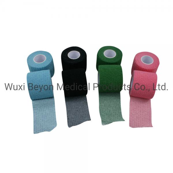 Quality Hand Tearable Elastic Adhesive Bandage 10cm 7.5 Cm Tear Flexible Adhesive for sale