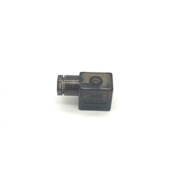 Quality High Precision Din Connectors For Solenoid Valves Light Green Color Plug Lead for sale