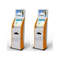 China Keyboard Dual Screen Kiosk With LCD Touch Screen Computer Internet Kiosk factory