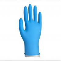 China Natural Rubber DIN EN 374 Powder Free Medical Gloves factory