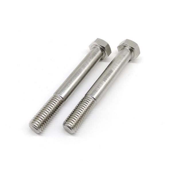 Quality ISO4014 GB5782 A4-80 High Strength Stainless Steel Hex Head Screws Hex Bolts for sale