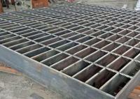 China Heavy Duty Floor Grating Mild Steel Cross Bar:12mm*12mm 800mm*1025mm factory