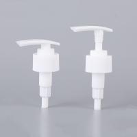 Quality 28/410 28mm Lotion Dispenser Screw Pump Plastic White Shampoo Pump For Bottle for sale
