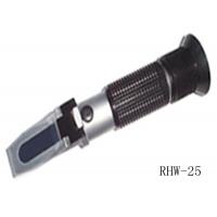 China RHW-25 Wine Making Alcohol Refractometer Copper Material Parts For Grape for sale