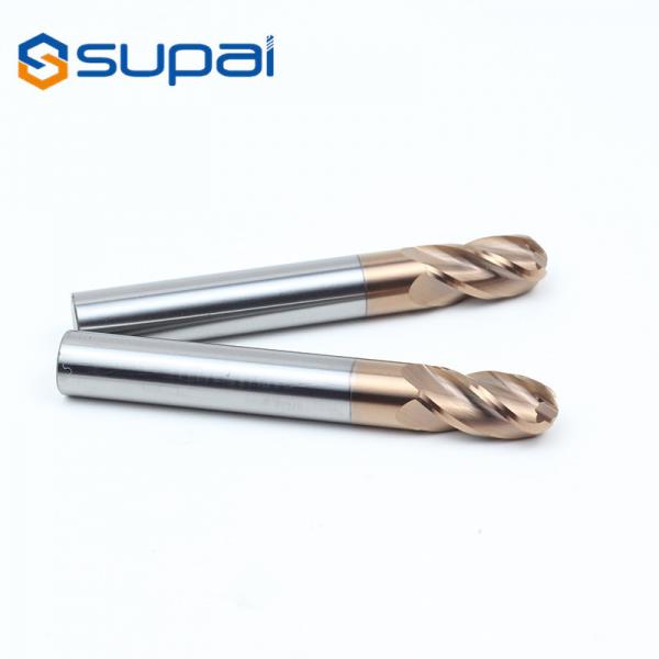 Quality CNC Solid Carbide 35° Ball Nose End Mill Cutter for sale