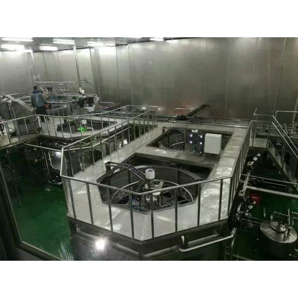 Quality Touch Screen Control Small Scale Aseptic Milk Filling Line for sale
