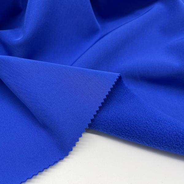 Quality Thick Polyester Spandex Soft Shell Fabric Textile High Breathability for sale