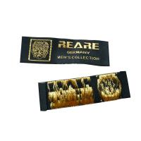 China Custom Embroidered Plain Clothing Woven Labels, Name Label For Bags, Shoes, Hats, Gloves factory