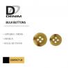 China Resin Pattern Horn Trench Coat Buttons , Sew On Snap Buttons 4/2 Holes factory