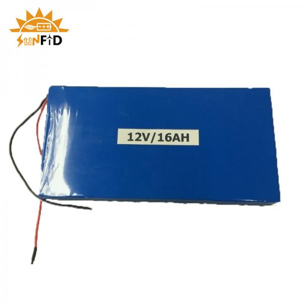 Quality Deep Cycle Rechargeable Lithium Ion Battery Pack 12V 16Ah Highdrive for sale