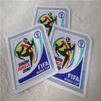 China FIFA World Cup Heat Transfer Flocking Patches Multi - Color For Sportswear Decoration factory