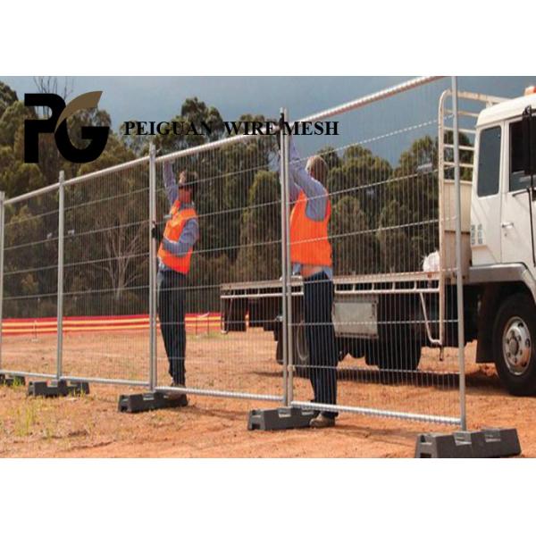 Quality Heavy Duty Construction Site Fencing , Outdoor Building Site Security Fencing for sale