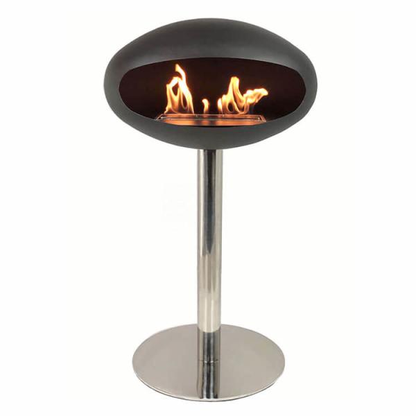 Quality Black Cocoon Bio Ethanol Portable 58.4lbs Hanging Bioethanol Fireplace for sale