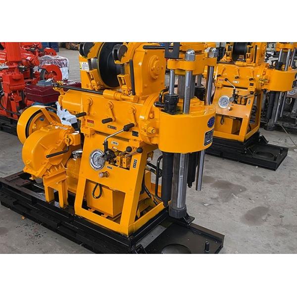 Quality High Drilling Efficiency 75mm Core Geotechincal Water Well Drilling Rig Machine With 200 Meters Depth for sale